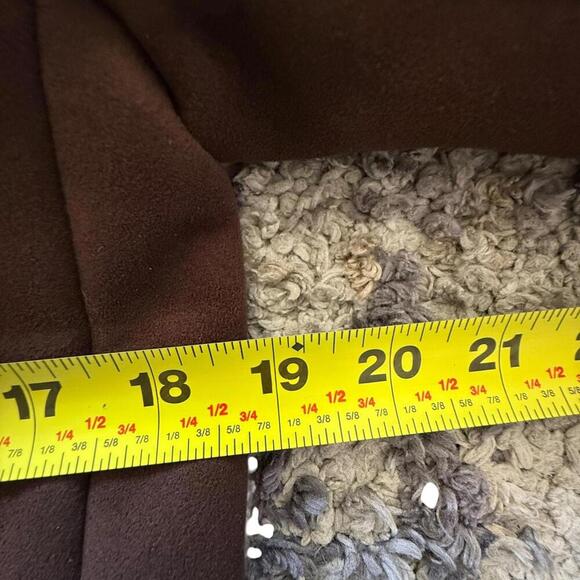 Velvet by Graham & Spencer Brown Faux Suede Sherpa Jacket – Women’s L - Picture 5 of 6